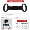 Đai chống gù lưng trẻ em, người lớn giúp điều chỉnh tư thế GoodFit GF715P