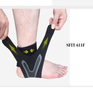 Băng bảo vệ quấn cổ chân, mắt cá chân SFIT 611F mỏng nhẹ, miếng dán chắc chắn (giá 1 cái)