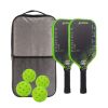 Bộ 2 vợt Pickleball cao cấp siêu nhẹ, siêu bền TẶNG kèm túi và 4 bóng, bộ vợt Pickleball cho gia đình bền đẹp, giá rẻ