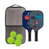 Bộ 2 vợt Pickleball cho trẻ em tuyệt đẹp, siêu bền siêu nhẹ, TẶNG kèm 1 túi đựng và 4 bóng